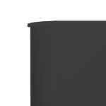 vidaXL Paravan anti-vânt cu 6 panouri, antracit, 800x120 cm, textil vidaXL Paravan anti-vânt cu 6 panouri, antracit, 800x120 cm, textil