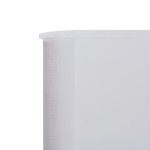 vidaXL Paravan anti-vânt cu 6 panouri, alb nisipiu, 800x160 cm textil vidaXL Paravan anti-vânt cu 6 panouri, alb nisipiu, 800x160 cm textil