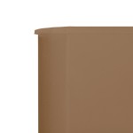 vidaXL Paravan anti-vânt cu 6 panouri, gri taupe, 800 x 160 cm textil vidaXL Paravan anti-vânt cu 6 panouri, gri taupe, 800 x 160 cm textil