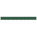 vidaXL Paravan anti-vânt cu 9 panouri, verde, 1200 x 80 cm, textil vidaXL Paravan anti-vânt cu 9 panouri, verde, 1200 x 80 cm, textil