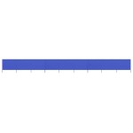 vidaXL Paravan anti-vânt cu 9 panouri, azur, 1200 x 120 cm, textil vidaXL Paravan anti-vânt cu 9 panouri, azur, 1200 x 120 cm, textil