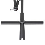 vidaXL Umbrelă de soare suspendată, verde, 3 m, stâlp de aluminiu vidaXL Umbrelă de soare suspendată, verde, 3 m, stâlp de aluminiu