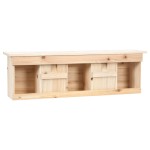 vidaXL Căsuță de vrăbii cu 5 încăperi, 68 x 15 x 21 cm, lemn de brad vidaXL Căsuță de vrăbii cu 5 încăperi, 68 x 15 x 21 cm, lemn de brad