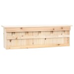 vidaXL Căsuță de vrăbii cu 5 încăperi, 68 x 15 x 21 cm, lemn de brad vidaXL Căsuță de vrăbii cu 5 încăperi, 68 x 15 x 21 cm, lemn de brad