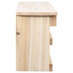 vidaXL Căsuță de vrăbii cu 5 încăperi, 68 x 15 x 21 cm, lemn de brad vidaXL Căsuță de vrăbii cu 5 încăperi, 68 x 15 x 21 cm, lemn de brad