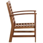 vidaXL Set mobilier de grădină, 4 piese, lemn masiv de acacia vidaXL Set mobilier de grădină, 4 piese, lemn masiv de acacia