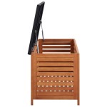 vidaXL Ladă depozitare grădină, 117x50x55 cm, lemn masiv de eucalipt vidaXL Ladă depozitare grădină, 117x50x55 cm, lemn masiv de eucalipt