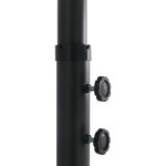 vidaXL Umbrelă soare exterior cu stâlp aluminiu, albastru, 460x270 cm vidaXL Umbrelă soare exterior cu stâlp aluminiu, albastru, 460x270 cm