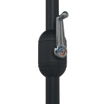 vidaXL Umbrelă de soare cu stâlp din aluminiu, antracit, 270x246 cm vidaXL Umbrelă de soare cu stâlp din aluminiu, antracit, 270x246 cm