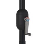 vidaXL Umbrelă de soare de grădină, stâlp metalic, cărămiziu, 390 cm vidaXL Umbrelă de soare de grădină, stâlp metalic, cărămiziu, 390 cm