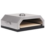 vidaXL Cuptor de pizza cu piatră ceramică pentru grătar gaz, cărbuni vidaXL Cuptor de pizza cu piatră ceramică pentru grătar gaz, cărbuni