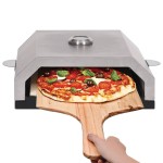 vidaXL Cuptor de pizza cu piatră ceramică pentru grătar gaz, cărbuni vidaXL Cuptor de pizza cu piatră ceramică pentru grătar gaz, cărbuni