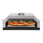 vidaXL Cuptor de pizza cu piatră ceramică pentru grătar gaz, cărbuni vidaXL Cuptor de pizza cu piatră ceramică pentru grătar gaz, cărbuni