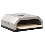 vidaXL Cuptor de pizza cu piatră ceramică pentru grătar gaz, cărbuni vidaXL Cuptor de pizza cu piatră ceramică pentru grătar gaz, cărbuni