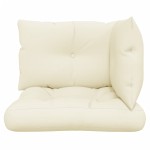 vidaXL Perne de paleți, 3 buc., crem, material textil vidaXL Perne de paleți, 3 buc., crem, material textil