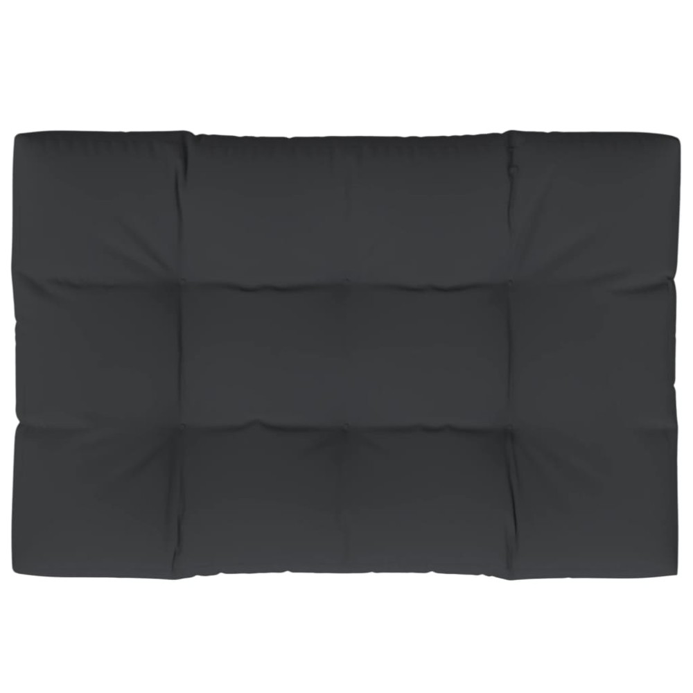 vidaXL Pernă pentru paleți, negru, 120x80x12 cm, textil