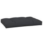 vidaXL Pernă pentru paleți, negru, 120x80x12 cm, textil vidaXL Pernă pentru paleți, negru, 120x80x12 cm, textil