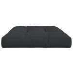 vidaXL Pernă pentru paleți, negru, 120x80x12 cm, textil vidaXL Pernă pentru paleți, negru, 120x80x12 cm, textil