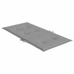 vidaXL Perne scaun cu spătar mic de grădină 4 buc., gri, textil oxford vidaXL Perne scaun cu spătar mic de grădină 4 buc., gri, textil oxford