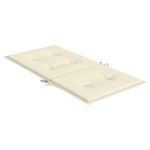 vidaXL Perne cu spătar mic, 2 buc. crem 100x50x3 cm textil oxford vidaXL Perne cu spătar mic, 2 buc. crem 100x50x3 cm textil oxford