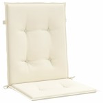 vidaXL Perne cu spătar mic, 4 buc. crem 100x50x3 cm textil oxford vidaXL Perne cu spătar mic, 4 buc. crem 100x50x3 cm textil oxford