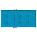 vidaXL Perne cu spătar mic, 2 buc. albastru 100x50x3 cm textil oxford vidaXL Perne cu spătar mic, 2 buc. albastru 100x50x3 cm textil oxford