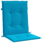 vidaXL Perne cu spătar mic, 4 buc. albastru 100x50x3 cm textil oxford vidaXL Perne cu spătar mic, 4 buc. albastru 100x50x3 cm textil oxford
