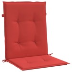 vidaXL Perne cu spătar mic, 4 buc. roșu 100x50x3 cm textil oxford vidaXL Perne cu spătar mic, 4 buc. roșu 100x50x3 cm textil oxford