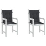 vidaXL Perne cu spătar mic, 2 buc. negru 100x50x3 cm textil oxford vidaXL Perne cu spătar mic, 2 buc. negru 100x50x3 cm textil oxford