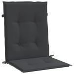 vidaXL Perne cu spătar mic, 2 buc. negru 100x50x3 cm textil oxford vidaXL Perne cu spătar mic, 2 buc. negru 100x50x3 cm textil oxford