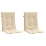 vidaXL Perne cu spătar mic, 2 buc. bej 100x50x3 cm textil oxford vidaXL Perne cu spătar mic, 2 buc. bej 100x50x3 cm textil oxford