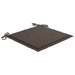 vidaXL Perne scaune grădină 4 buc. gri taupe 40x40x4cm țesătură Oxford vidaXL Perne scaune grădină 4 buc. gri taupe 40x40x4cm țesătură Oxford