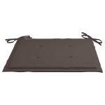 vidaXL Perne scaune grădină 4 buc. gri taupe 40x40x4cm țesătură Oxford vidaXL Perne scaune grădină 4 buc. gri taupe 40x40x4cm țesătură Oxford
