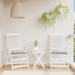 vidaXL Perne scaune de grădină 2 buc. gri 50x50x3 cm țesătură Oxford vidaXL Perne scaune de grădină 2 buc. gri 50x50x3 cm țesătură Oxford