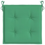vidaXL Perne scaune de grădină 2 buc. verde 50x50x3 cm țesătură Oxford vidaXL Perne scaune de grădină 2 buc. verde 50x50x3 cm țesătură Oxford