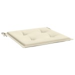 vidaXL Perne scaune de grădină 2 buc. crem 50x50x3 cm țesătură Oxford vidaXL Perne scaune de grădină 2 buc. crem 50x50x3 cm țesătură Oxford