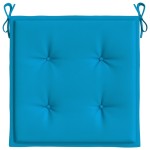 vidaXL Perne scaune grădină 2 buc. albastru 50x50x3 cm țesătură Oxford vidaXL Perne scaune grădină 2 buc. albastru 50x50x3 cm țesătură Oxford