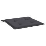 vidaXL Perne scaune grădină 2 buc. antracit 50x50x4 cm țesătură Oxford vidaXL Perne scaune grădină 2 buc. antracit 50x50x4 cm țesătură Oxford