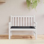 vidaXL Pernă de bancă de grădină, negru, 120x50x4 cm, textil oxford vidaXL Pernă de bancă de grădină, negru, 120x50x4 cm, textil oxford