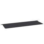 vidaXL Pernă de bancă de grădină, negru, 150x50x4 cm, textil oxford vidaXL Pernă de bancă de grădină, negru, 150x50x4 cm, textil oxford
