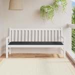 vidaXL Pernă de bancă de grădină, negru, 180x50x4 cm, textil oxford vidaXL Pernă de bancă de grădină, negru, 180x50x4 cm, textil oxford