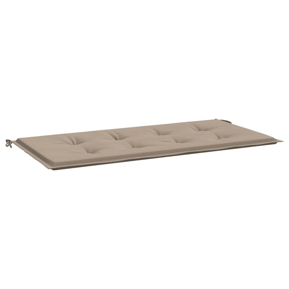 vidaXL Pernă de bancă de grădină gri taupe, 120x50x4 cm, textil oxford