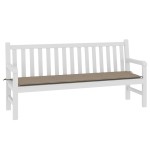 vidaXL Pernă de bancă de grădină gri taupe, 180x50x4 cm, textil oxford vidaXL Pernă de bancă de grădină gri taupe, 180x50x4 cm, textil oxford