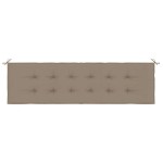 vidaXL Pernă de bancă de grădină gri taupe, 180x50x4 cm, textil oxford vidaXL Pernă de bancă de grădină gri taupe, 180x50x4 cm, textil oxford