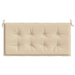 vidaXL Pernă de bancă de grădină, bej, 100x50x4 cm, textil oxford vidaXL Pernă de bancă de grădină, bej, 100x50x4 cm, textil oxford