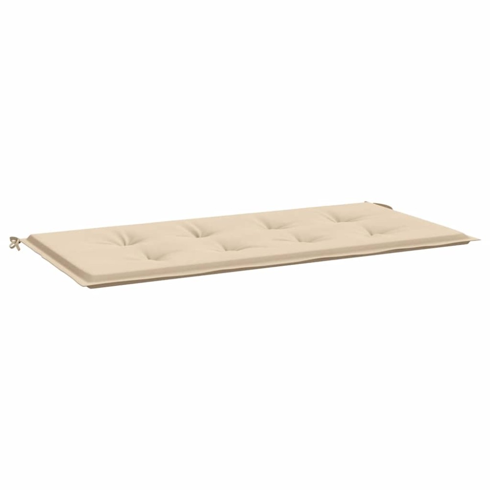 vidaXL Pernă de bancă de grădină, bej, 120x50x4 cm, textil oxford