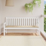 vidaXL Pernă de bancă de grădină, bej, 180x50x3 cm, textil oxford vidaXL Pernă de bancă de grădină, bej, 180x50x3 cm, textil oxford
