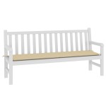 vidaXL Pernă de bancă de grădină, bej, 180x50x3 cm, textil oxford vidaXL Pernă de bancă de grădină, bej, 180x50x3 cm, textil oxford