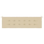 vidaXL Pernă de bancă de grădină, bej, 180x50x3 cm, textil oxford vidaXL Pernă de bancă de grădină, bej, 180x50x3 cm, textil oxford