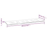 vidaXL Pernă de bancă de grădină, bej, 180x50x3 cm, textil oxford vidaXL Pernă de bancă de grădină, bej, 180x50x3 cm, textil oxford